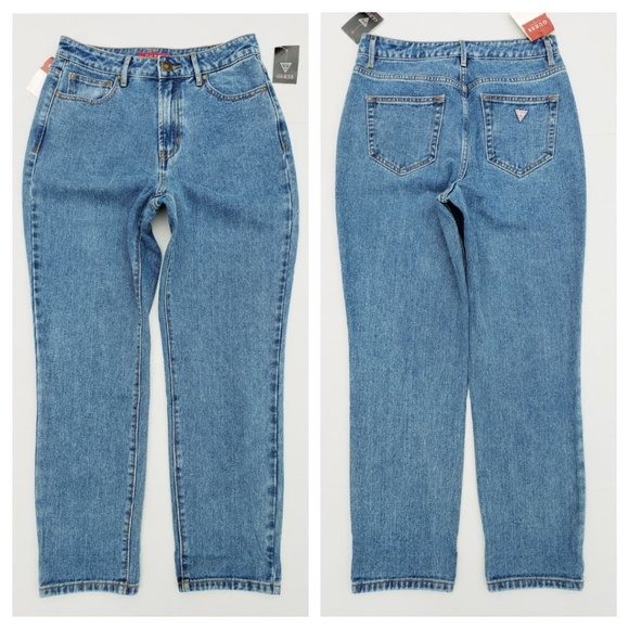 New GUESS Kiley High-Rise Jeans sz 27 -Medium wash - Picture 6 of 8